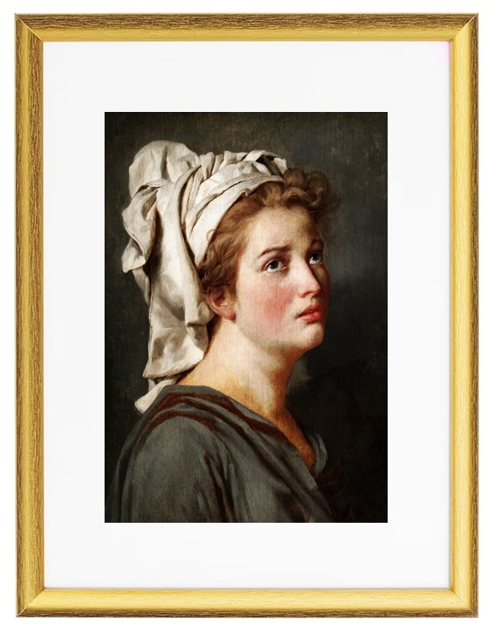 Junge Frau mit Turban - 1780