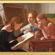 Die Schwestern des Künstlers; Alvilde, Ida und Henriette – 1827