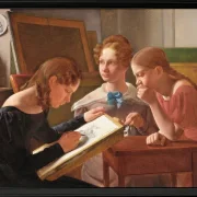 Die Schwestern des Künstlers; Alvilde, Ida und Henriette – 1827