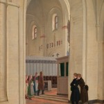 Das Innere der St.Bendt-Kirche in Ringsted – 1829