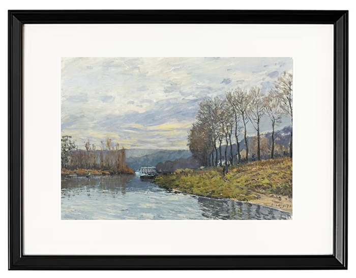 The Seine at Bougival - 1873