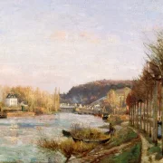 Die Seine bei Bougival – 1870