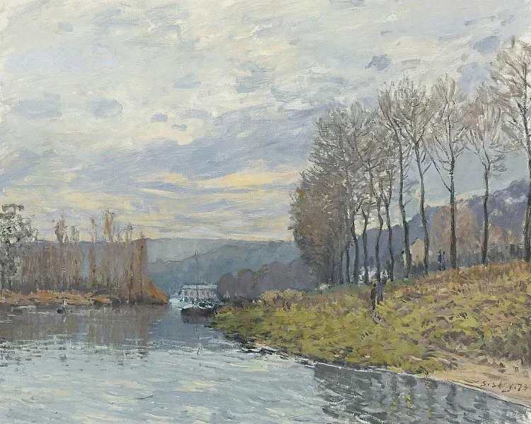 Die Seine bei Bougival – 1873