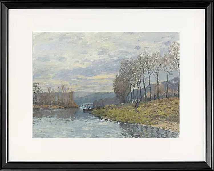 Die Seine bei Bougival – 1873