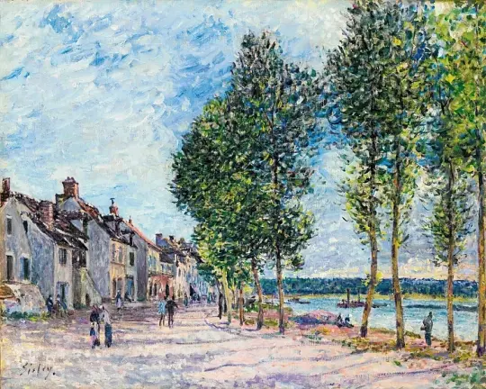 Die Seine bei Bougival – 1876