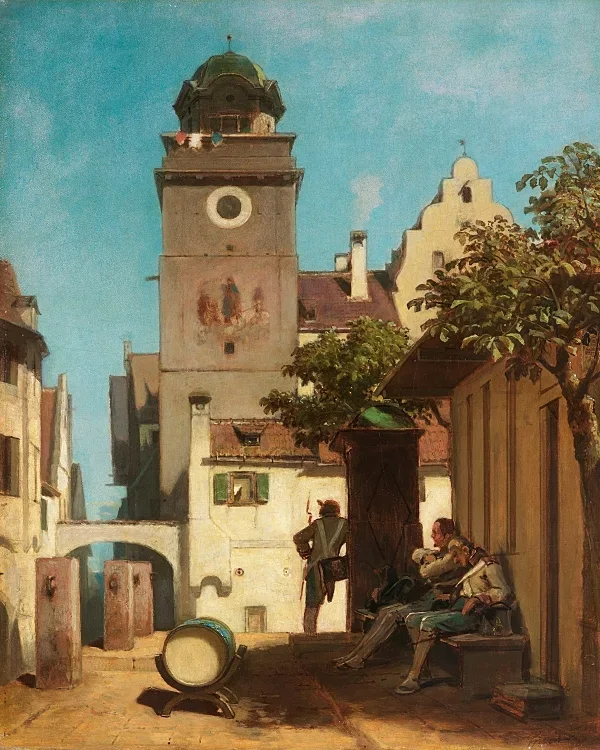 Die Stadtwache  - 1852