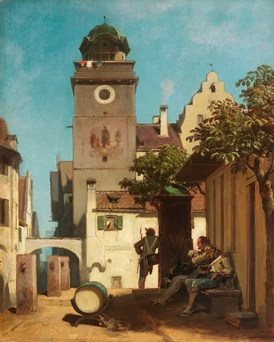 Die Stadtwache  - 1852