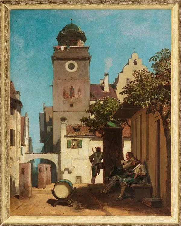 Die Stadtwache  - 1852