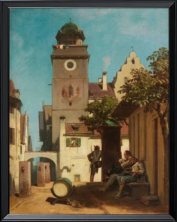 Die Stadtwache  - 1852