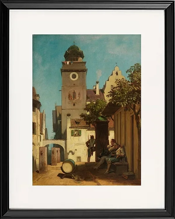 Die Stadtwache  - 1852