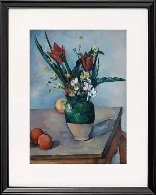 Die Vase mit Tulpen - 1890