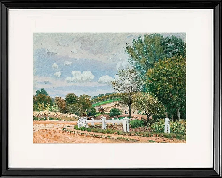 Die Verrières Straße – 1872