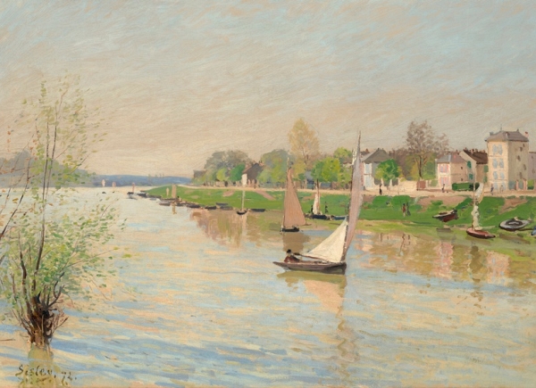Die Seine bei Argenteuil – 1872
