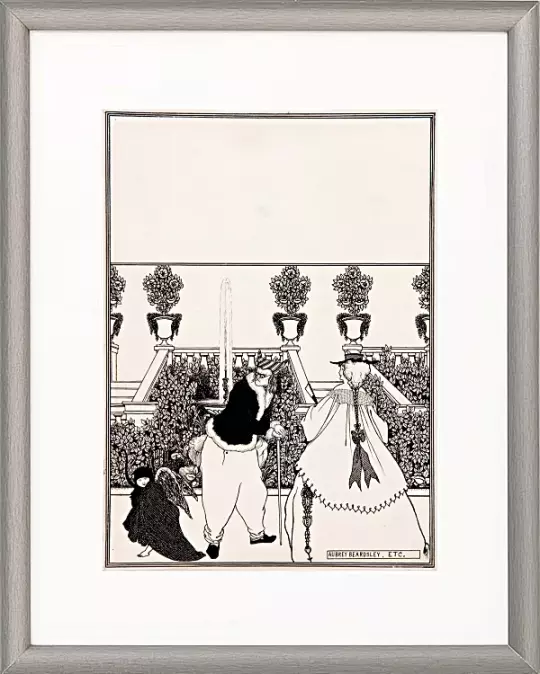 Die Vertreibung Amors aus dem Garten – 1896