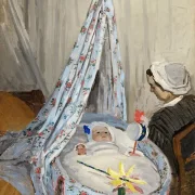 Vuggen, Camille med kunstnerens søn – 1867