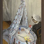 Vuggen, Camille med kunstnerens søn – 1867