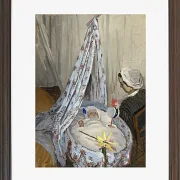 Vuggen, Camille med kunstnerens søn – 1867