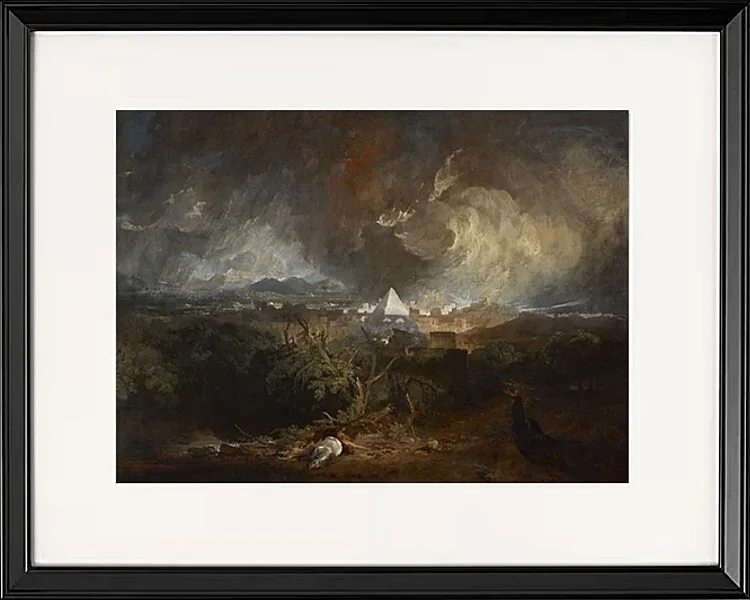 Die fünfte Plage Ägyptens - 1800