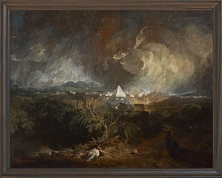 Die fünfte Plage Ägyptens - 1800