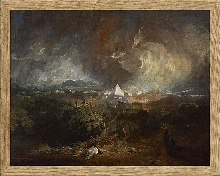 Die fünfte Plage Ägyptens - 1800