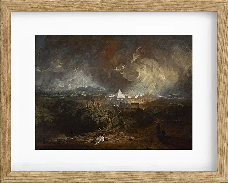 Die fünfte Plage Ägyptens - 1800