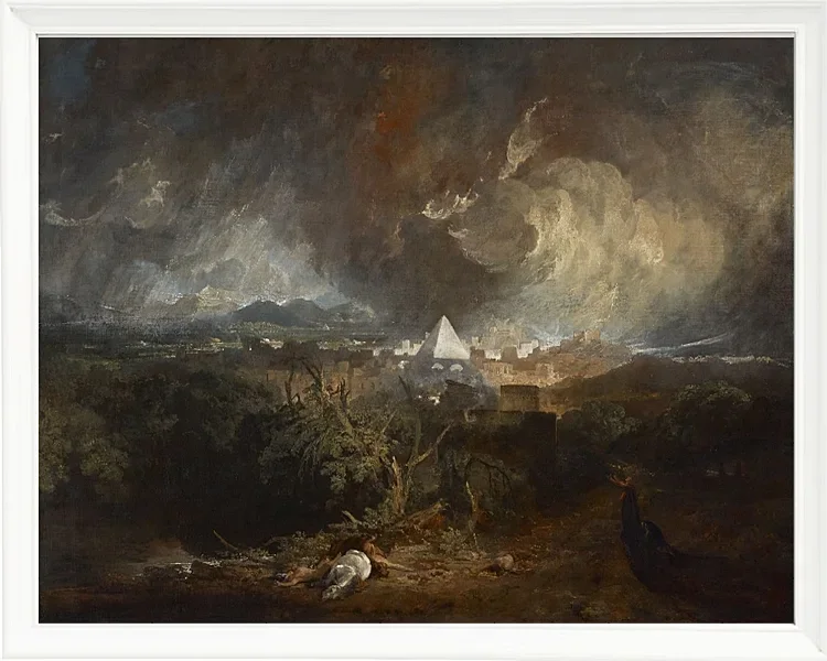 Die fünfte Plage Ägyptens - 1800