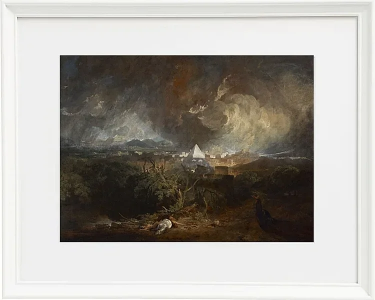 Die fünfte Plage Ägyptens - 1800