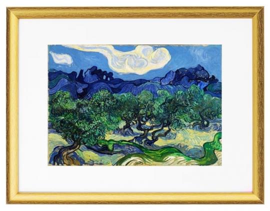Die Olivenbäume - 1889