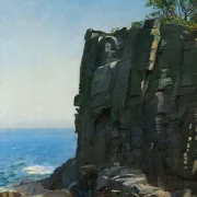 Die heiligen Klippen bei Rø – 1890