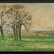 De nøgne træer ved Jas de Bouffan - 1878