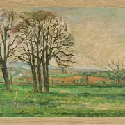 De nøgne træer ved Jas de Bouffan - 1878