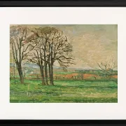 De nøgne træer ved Jas de Bouffan - 1878