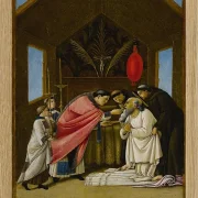 Die letzte Kommunion des Heiligen Hieronymus – 1495