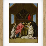 Die letzte Kommunion des Heiligen Hieronymus – 1495