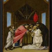 Die letzte Kommunion des Heiligen Hieronymus – 1495