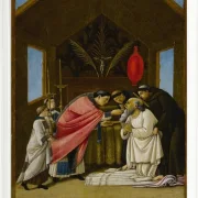 Die letzte Kommunion des Heiligen Hieronymus – 1495