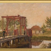 Die nördliche Zugbrücke zur Zitadelle in Kopenhagen – 1835