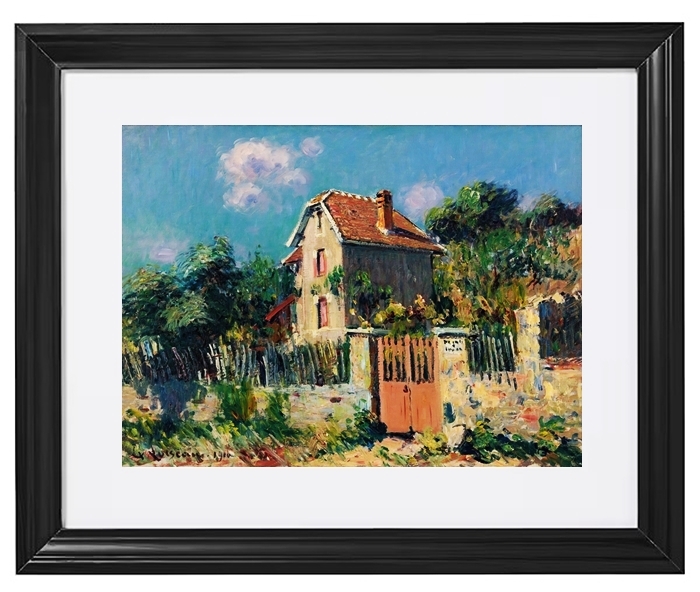 House at la Grille Rose, Surroundings of Pontoise - 1910