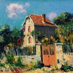 Haus in la Grille Rose, Umgebung von Pontoise – 1910