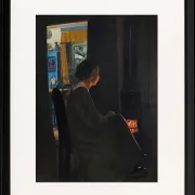 Dämmerung. Die Frau des Künstlers - 1898