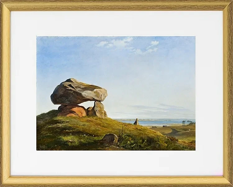 Dolmen bei Raklev, Røsnæs – 1839