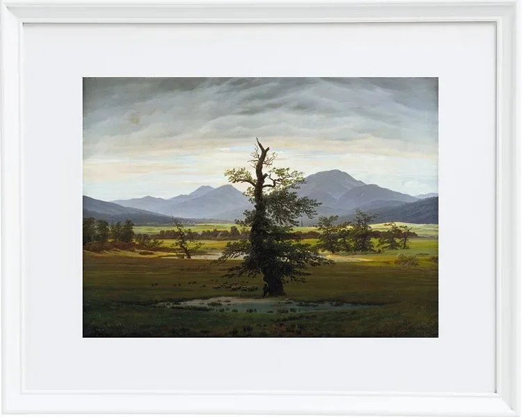 Dorflandschaft im Morgenlicht - 1822