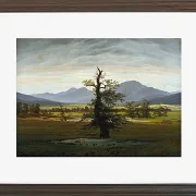 Dorflandschaft im Morgenlicht - 1822