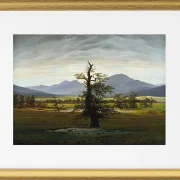 Dorflandschaft im Morgenlicht - 1822