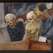 Drei Schädel aus dem Convento dei Cappucini in Palermo - 1894