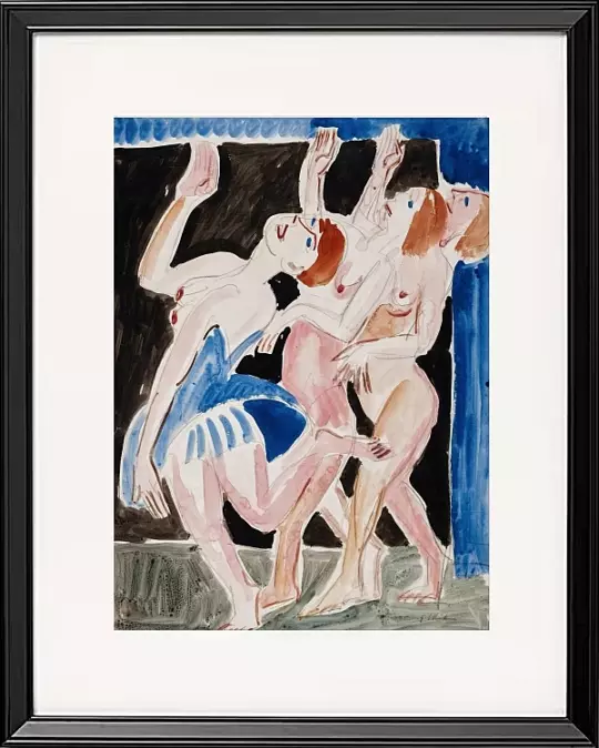 Drei Tänzerinnen - 1926