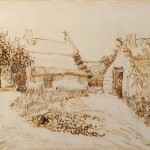 Zwei Cottages in Saintes-Maries-de-la-Mer - 1888