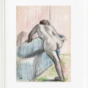 Edgar Degas - Das Bad 1892 | Giclée Kunstdruck gerahmt