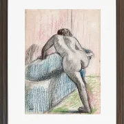 Edgar Degas - Das Bad 1892 | Giclée Kunstdruck gerahmt