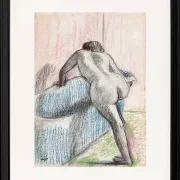 Edgar Degas - Das Bad 1892 | Giclée Kunstdruck gerahmt